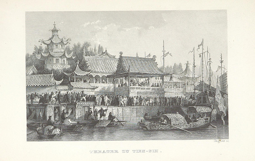 Image taken from web page 429 of ‘China, historisch romantisch, malerisch. [A translation of parts of “China, in a series of views … By Thomas Allom Esq. with historical and descriptive notes by the Rev. G. N. Wright.” With a selection from the engravings.]