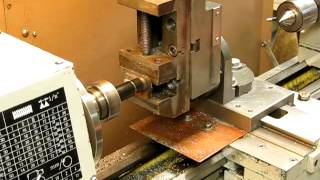 Milling steel on a small metal lathe